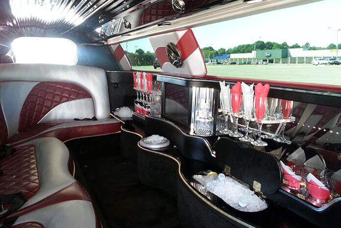 lewisville-tx infiniti limo interior