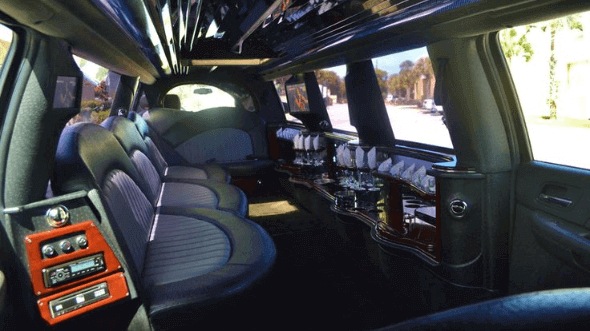 Interior of Rolls Royce Limousines in Eagle Mountain