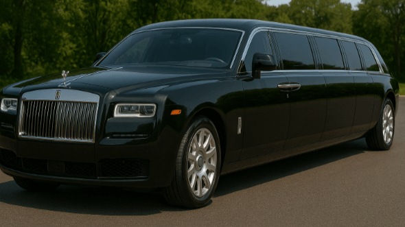 Exterior of Rolls Royce Limousines in Novi