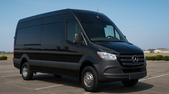 Exterior of Sprinter Limo in Grand Junction