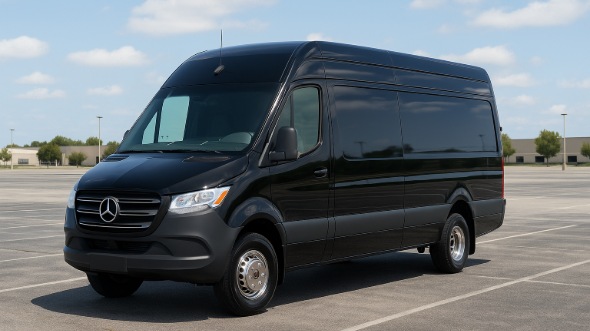 Exterior of Sprinter Limo in Missoula