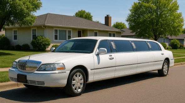 Exterior of Suburban Limousine in Avondale