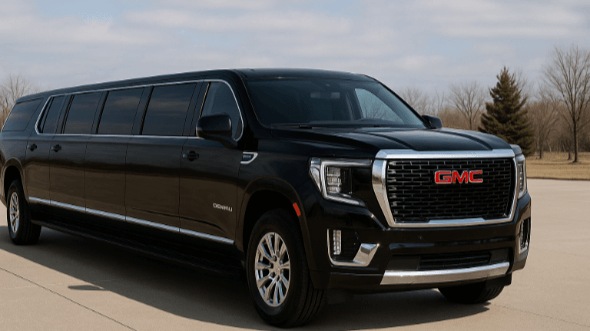 Exterior of Yukon Limo in Waterford